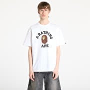 A BATHING APE College Tee UNISEX White