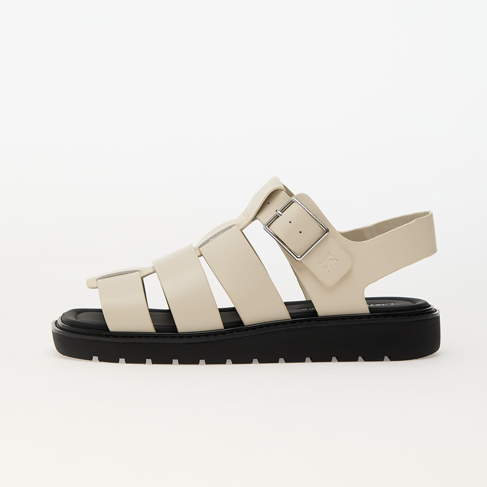Frauen Calvin Klein Jeans Sq Molded Sandal Fisher Beige