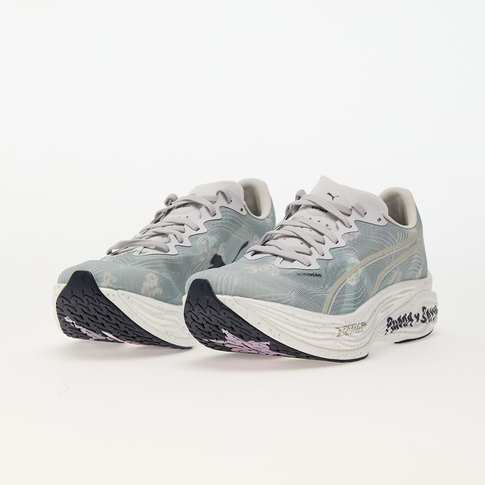 Herren Sneaker und Schuhe Puma x Saysky Deviate NITRO Elite 3 Cool Light Gray-New Navy