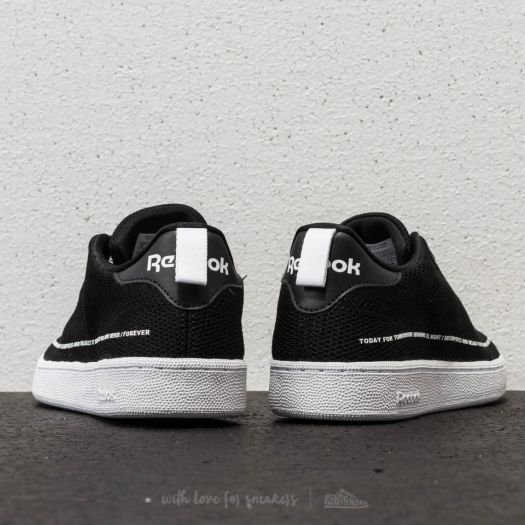 Men s shoes Reebok x Publish Club C Ultraknit Black White Footshop