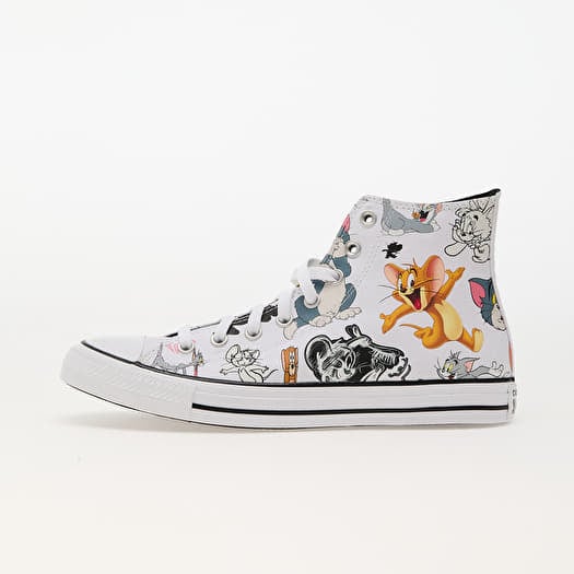 Converse x Tom and Jerry Chuck Taylor All Star Hi White/ Multi/ Black