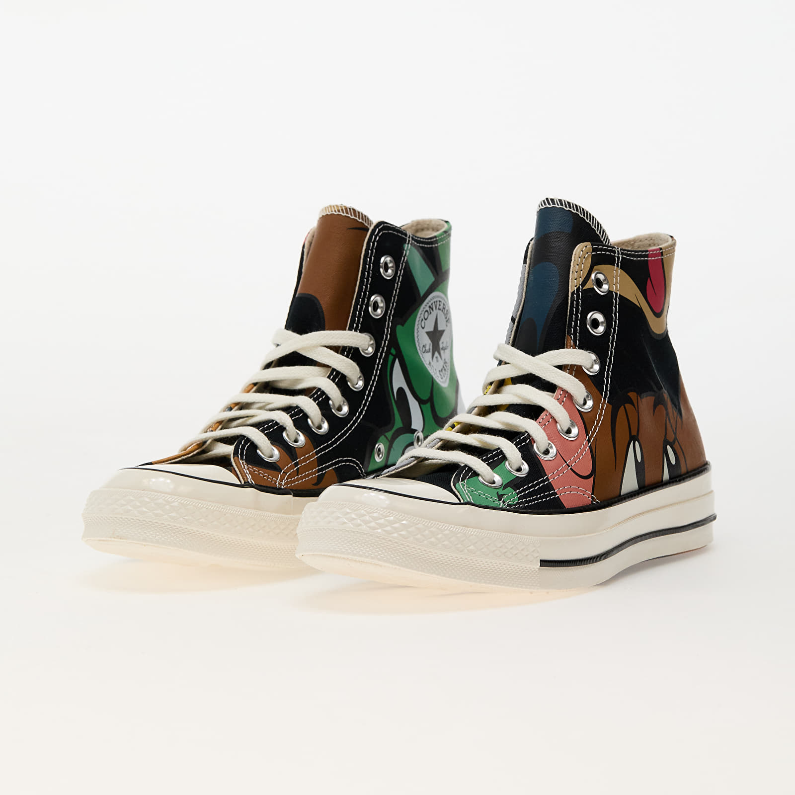Männer Converse x Tom and Jerry Chuck 70 Hi Black/ Multi/ Egret