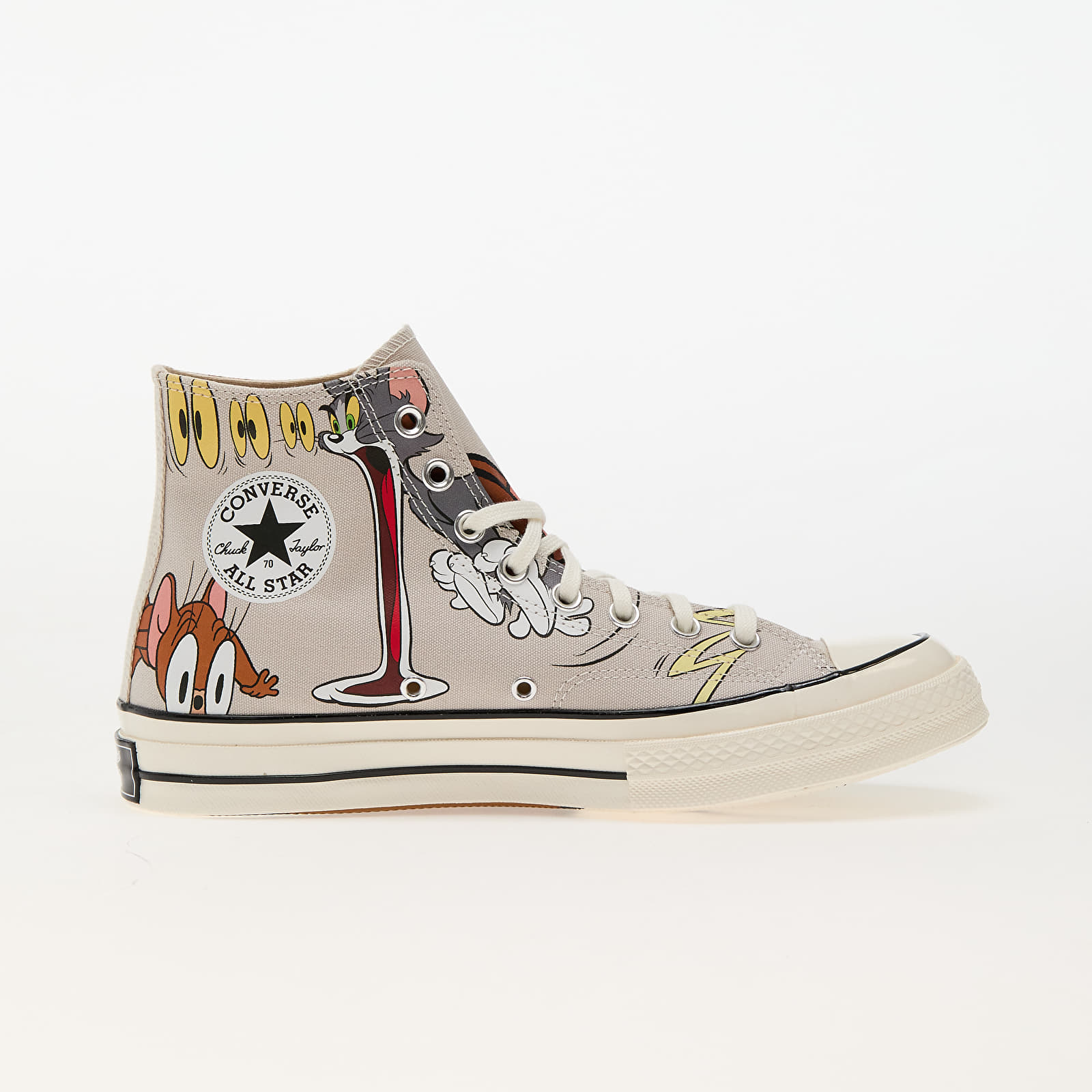 Men's shoes Converse x Tom and Jerry Chuck 70 Hi Grey/ Egret/ Black