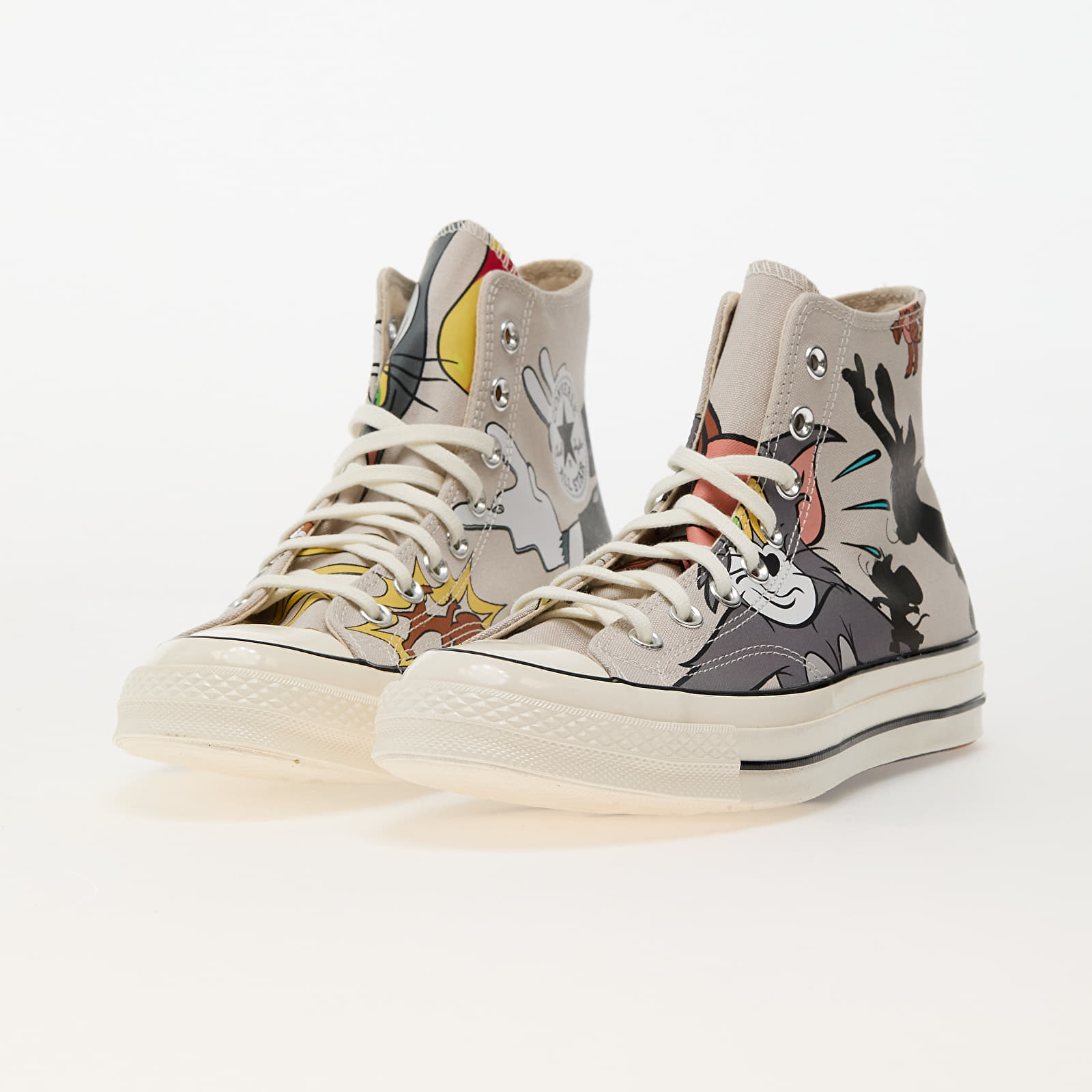 Men's shoes Converse x Tom and Jerry Chuck 70 Hi Grey/ Egret/ Black