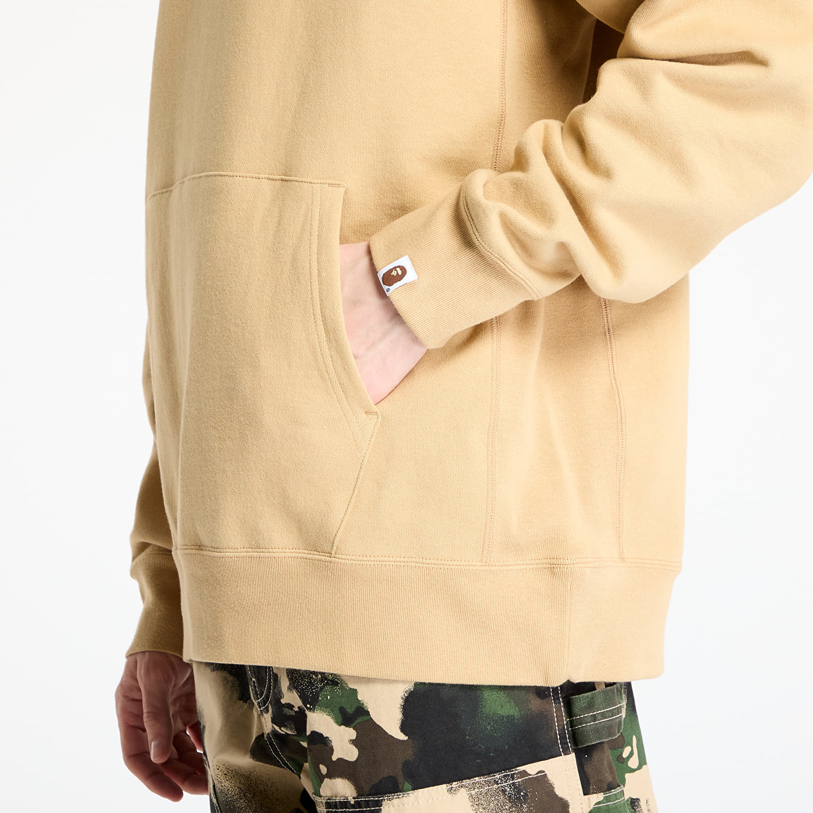 Men's hoodies A BATHING APE Abc Camo Shark Pullover Hoodie UNISEX Beige