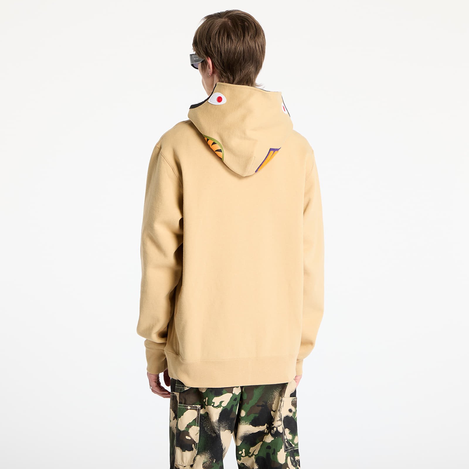 Men's hoodies A BATHING APE Abc Camo Shark Pullover Hoodie UNISEX Beige