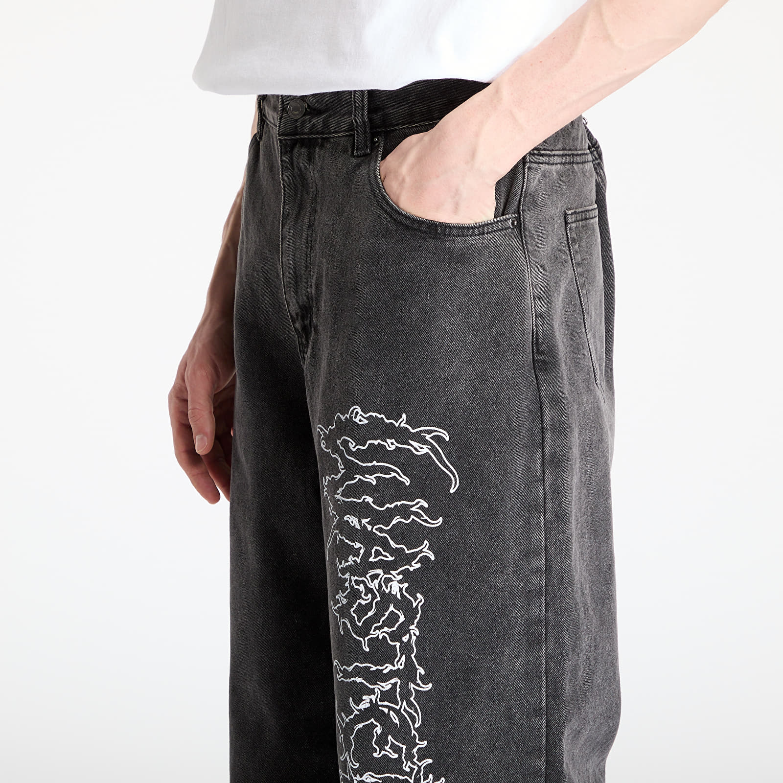 Jeans Wasted Paris M Varg Casper Jeans Faded Black