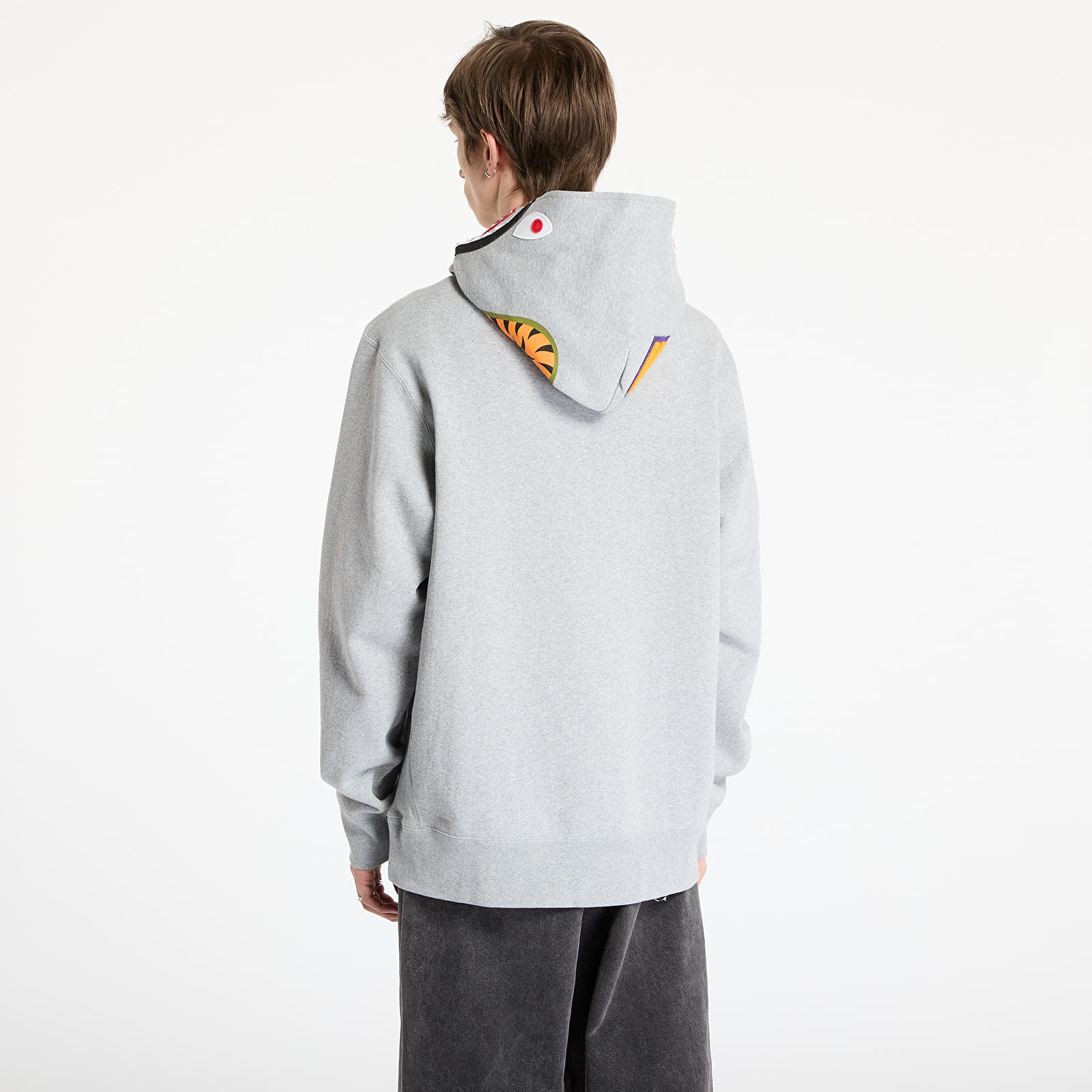Men's hoodies A BATHING APE Abc Camo Shark Pullover Hoodie UNISEX Gray