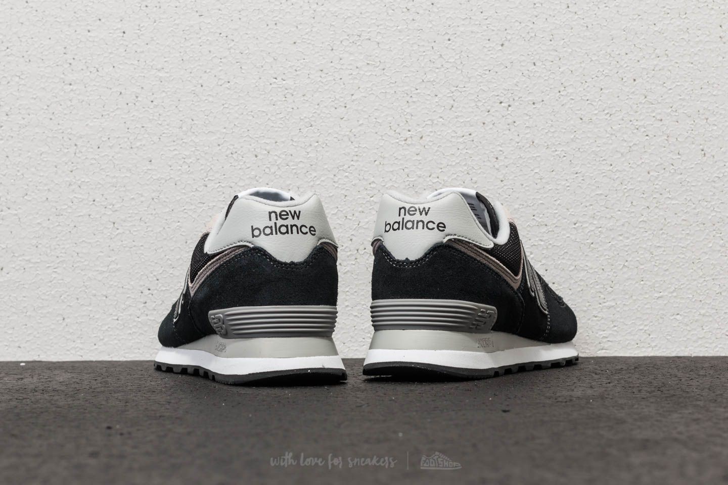Skor för män New Balance 574 Black