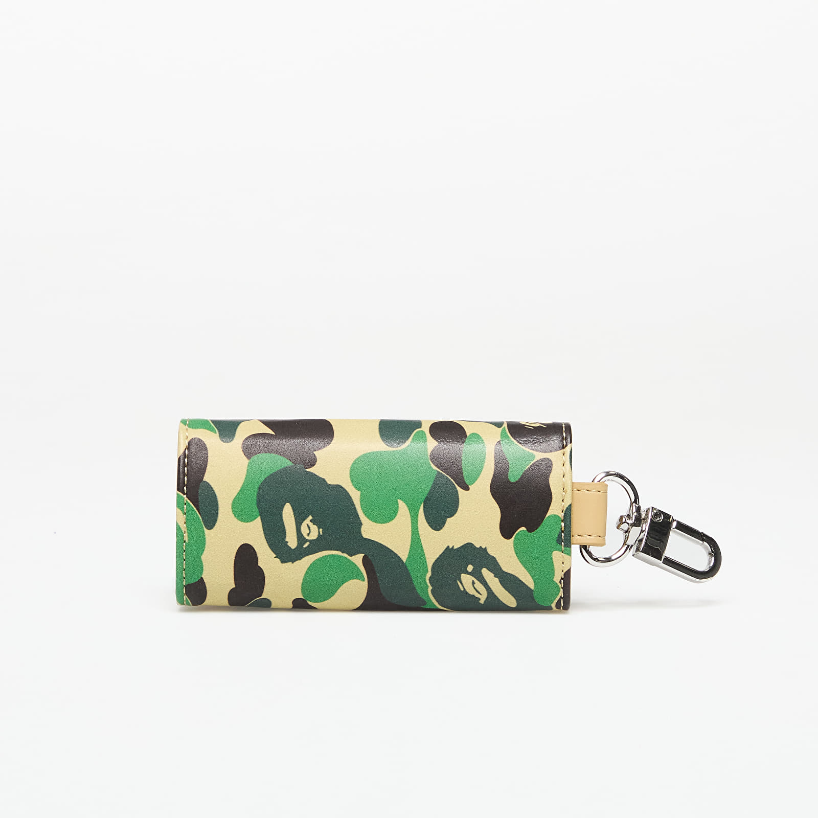 Beutel A BATHING APE Abc Camo Key Case Green