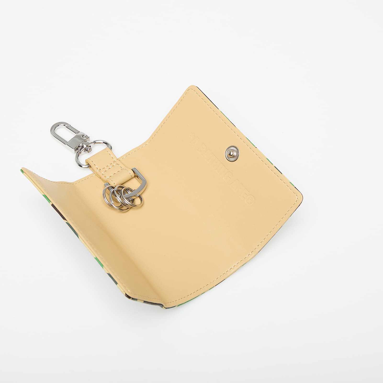 Beutel A BATHING APE Abc Camo Key Case Green