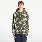 A BATHING APE Map Camo Shark Relaxed Fit Full Zip Hoodie UNISEX Green