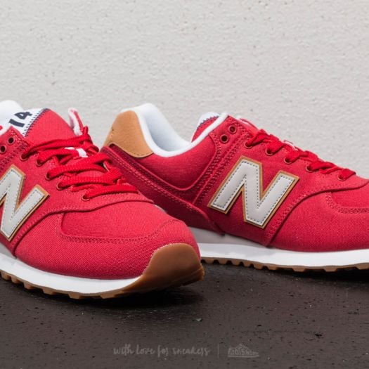 Men s shoes New Balance 574 Team Red Footshop