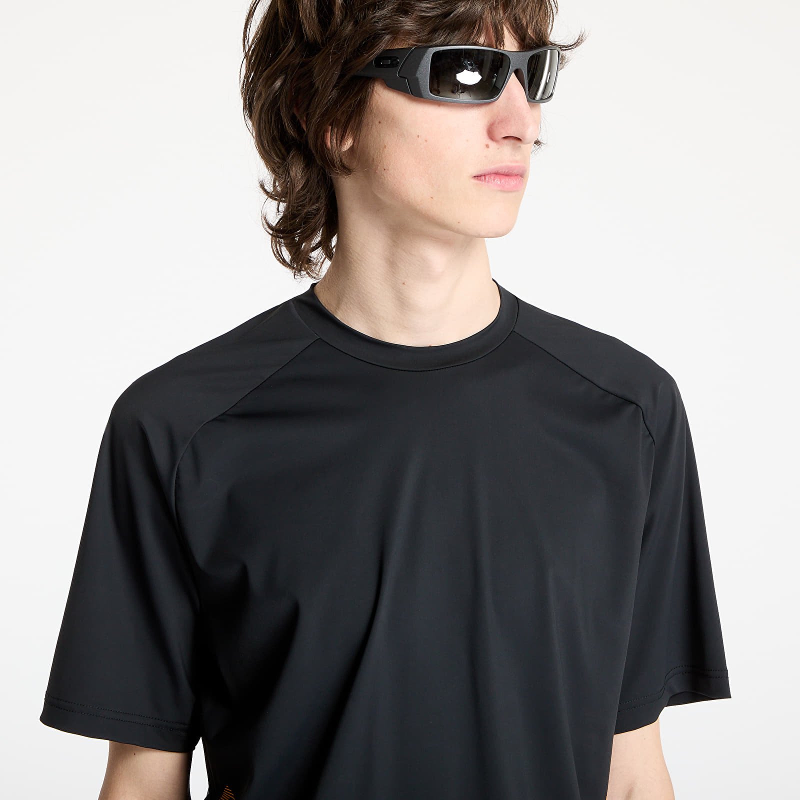 Tričká Reebok Run Tee UNISEX Washed Black/ Grey 3
