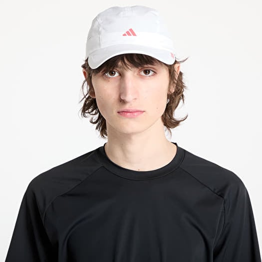 Hette adidas Running x Adizero Lightweight Cap Climacool White/ Lucid Red