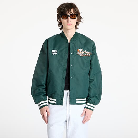 Carhartt WIP Flaming Ducks Bomber UNISEX Conifer/ Wax