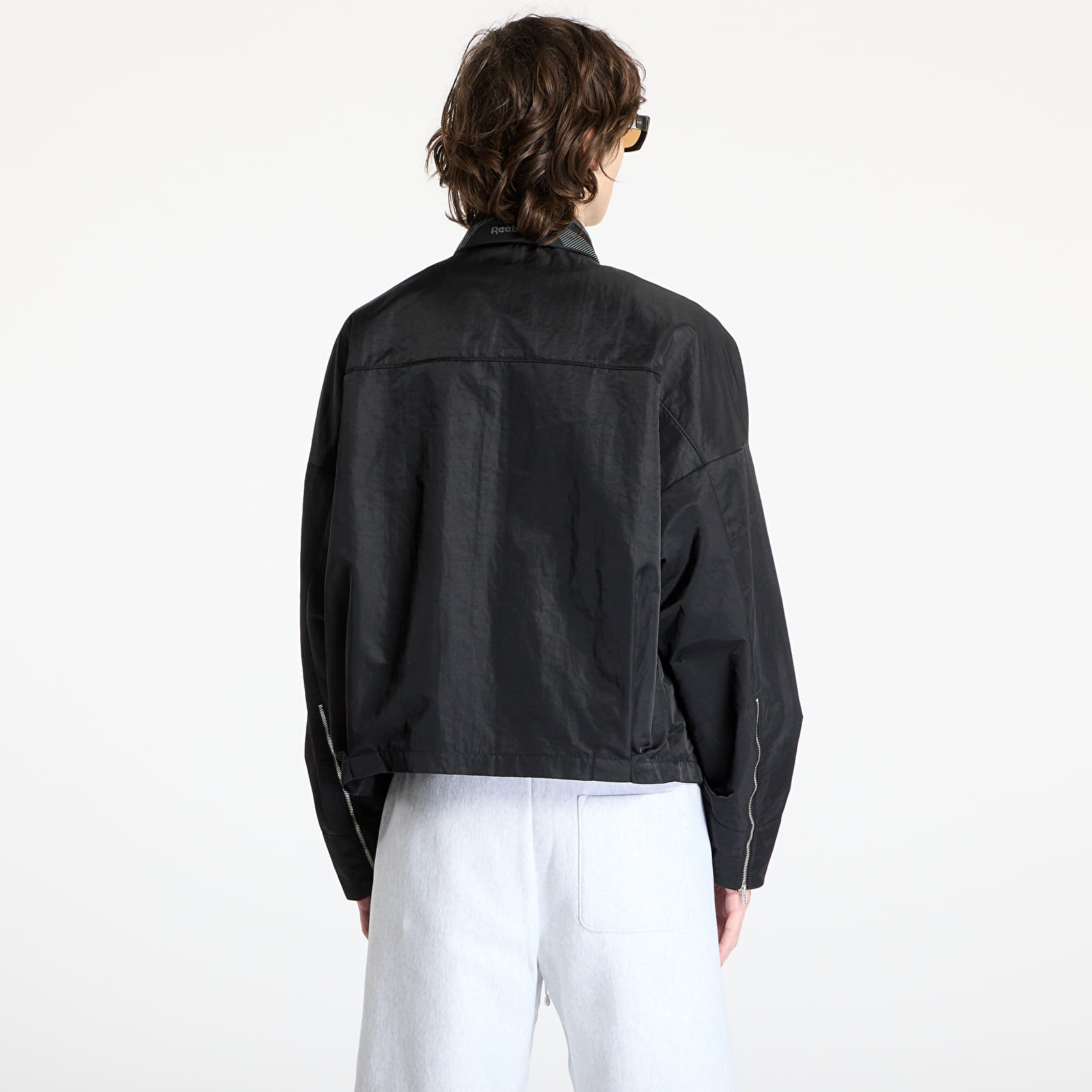 Overshirt Reebok Zipped Overshirt UNISEX Washed Black