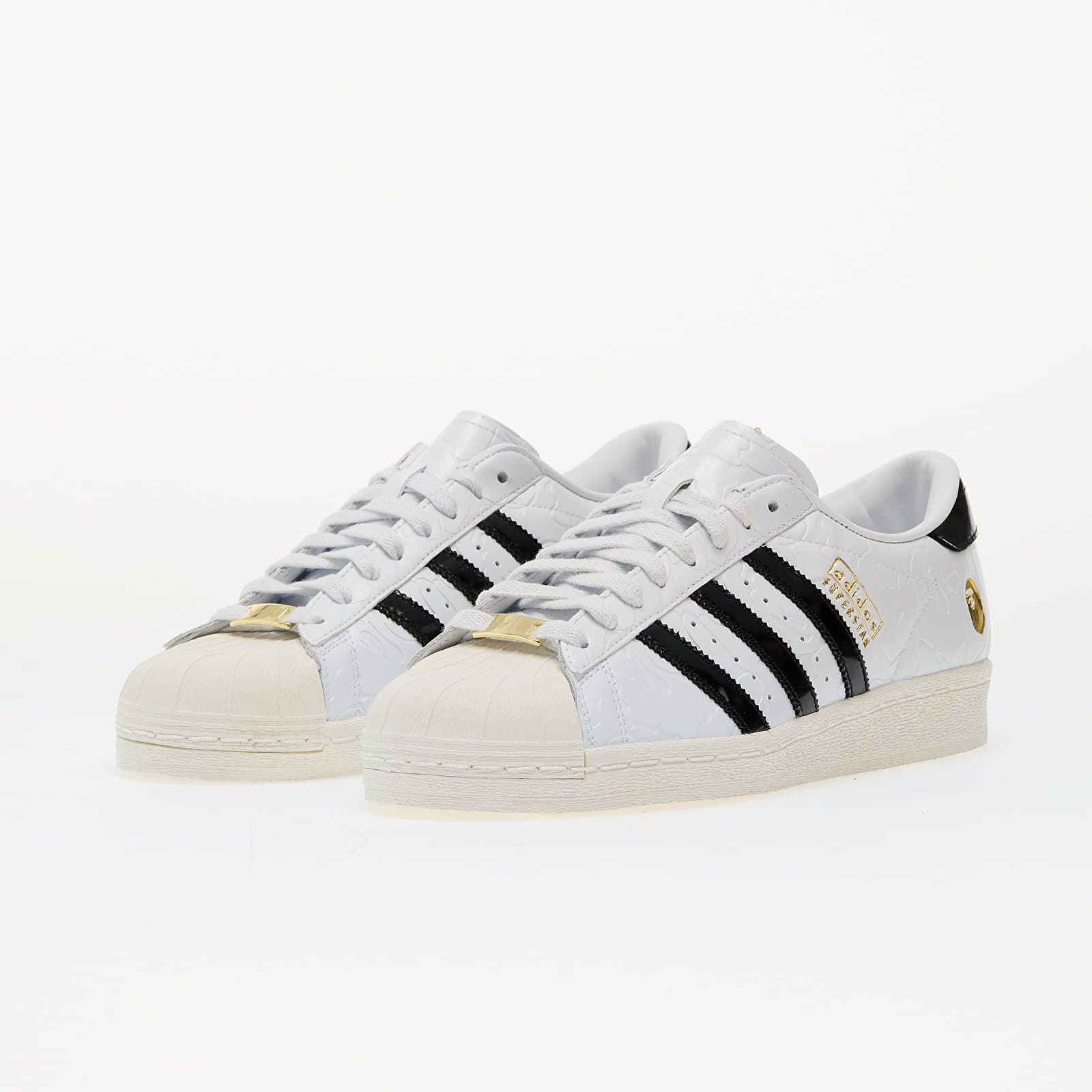 Männer adidas x BAPE SSTR V Ftw White/ Core Black/ Off White