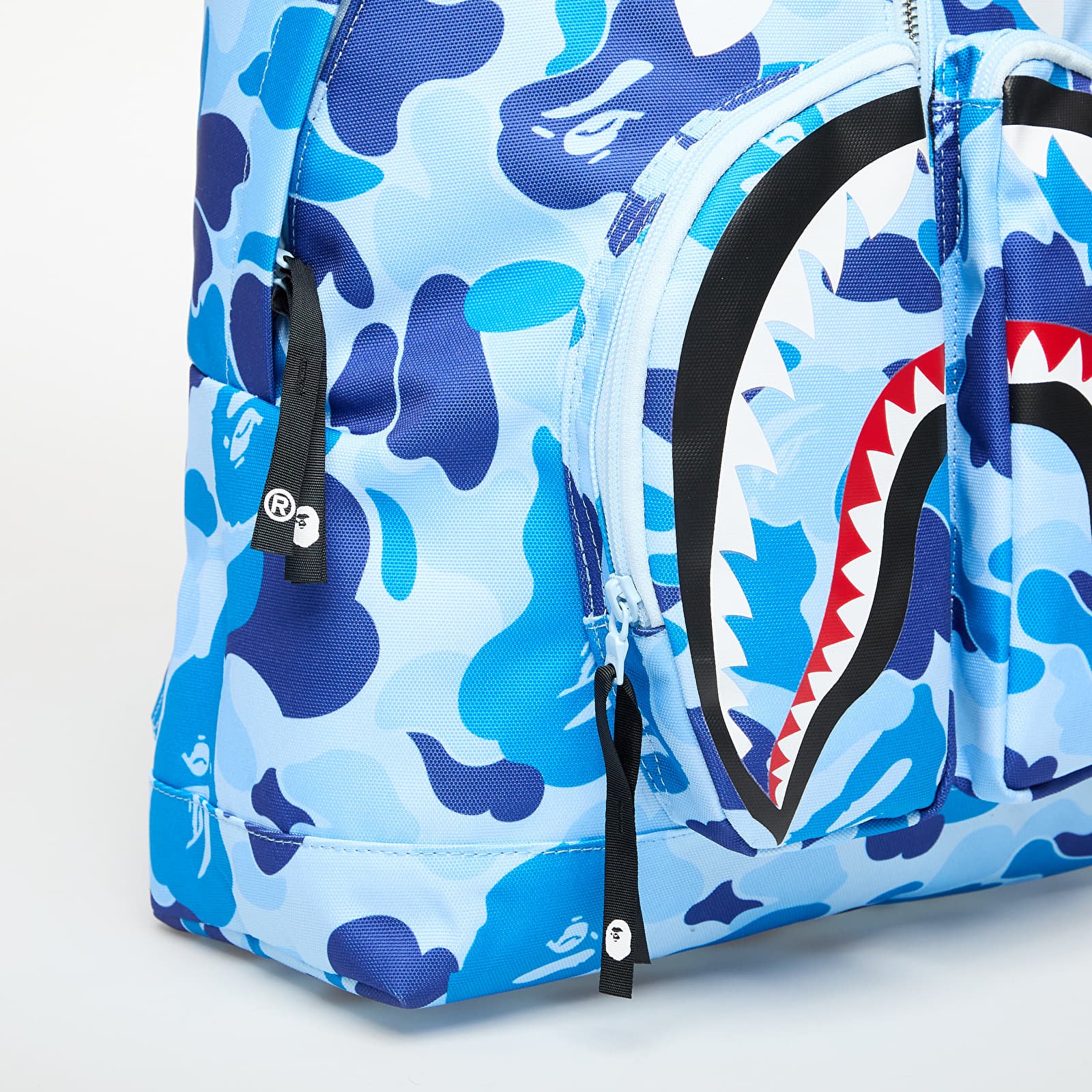 Batohy A BATHING APE Abc Camo Shark Daypack Blue