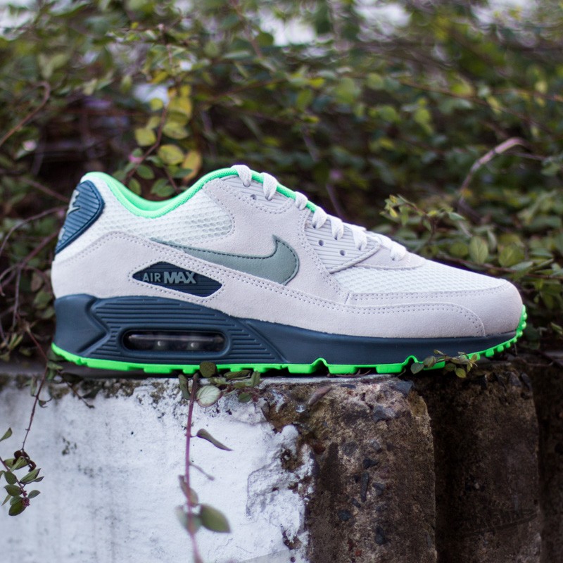 Férfi cipők Nike Air Max 90 Essential Light Bone/Jade Stone-Classic Charcoal