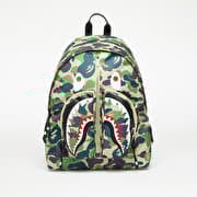 A BATHING APE Abc Camo Shark Daypack Green
