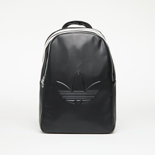 adidas Polyurethane Outline Trefoil Backpack Black