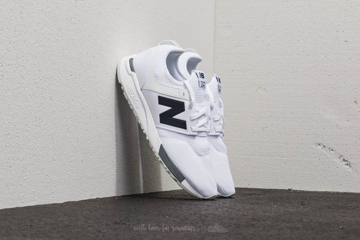 Men's shoes New Balance 247 White/ Grey/ Navy