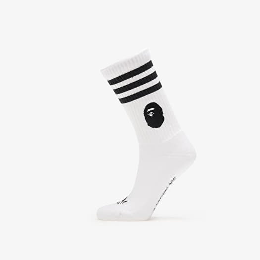 adidas x BAPE Socks White/ White/ Black