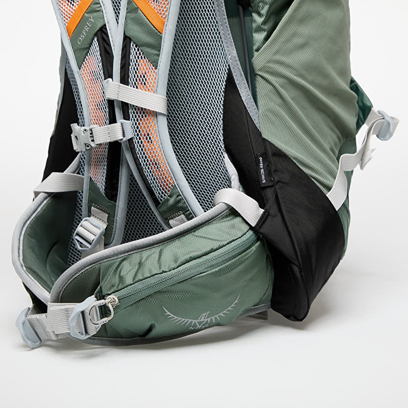 green osprey backpack Daylite Plus Escapade / Baikal Green cut foam Air Scape backpanel creates a breathable Osprey - Jet 18 -