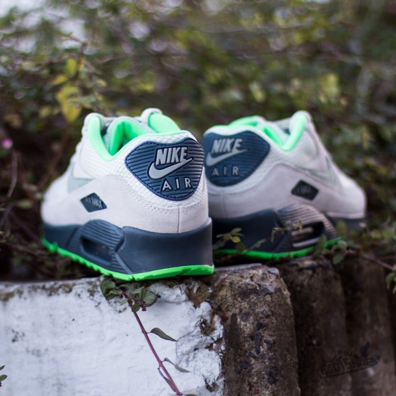 Férfi cipők Nike Air Max 90 Essential Light Bone/Jade Stone-Classic Charcoal