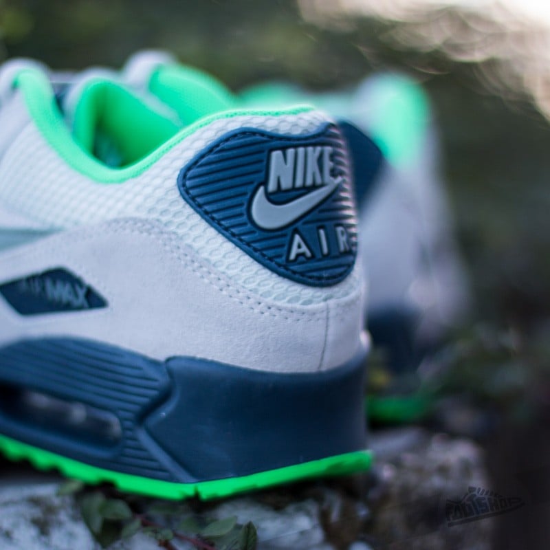 Férfi cipők Nike Air Max 90 Essential Light Bone/Jade Stone-Classic Charcoal