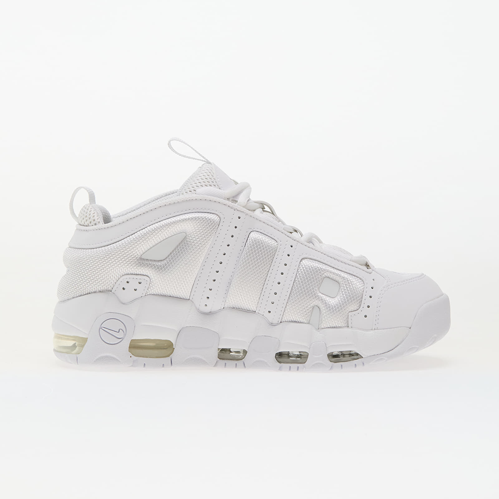 Scarpe uomo Nike Air More Uptempo Low White/ White