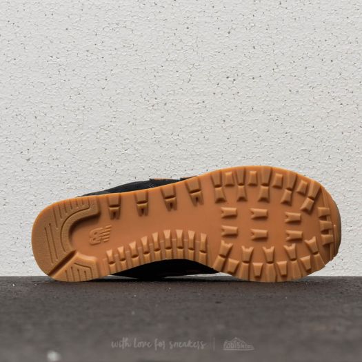 Women's shoes New Balance 574 Black/ Gum (WL574CLB) | Footshop