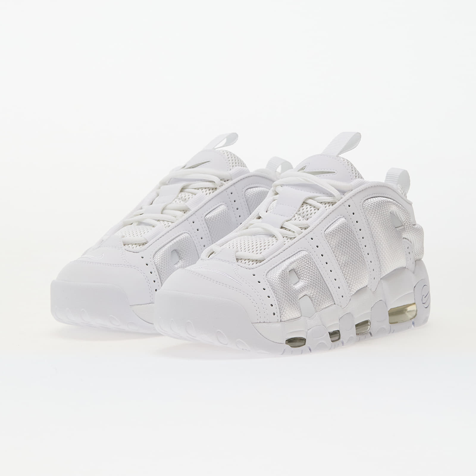 Scarpe uomo Nike Air More Uptempo Low White/ White