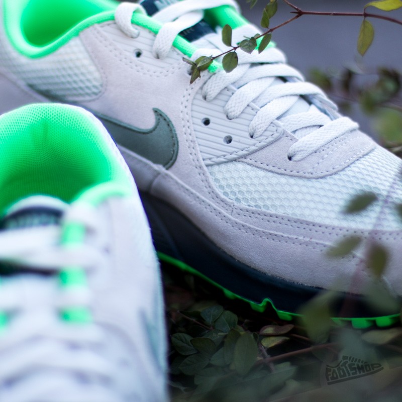 Férfi cipők Nike Air Max 90 Essential Light Bone/Jade Stone-Classic Charcoal