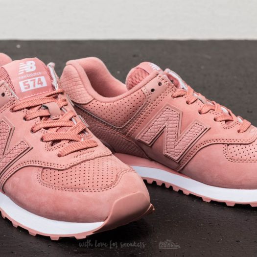 New balance 574 dusted on sale peach