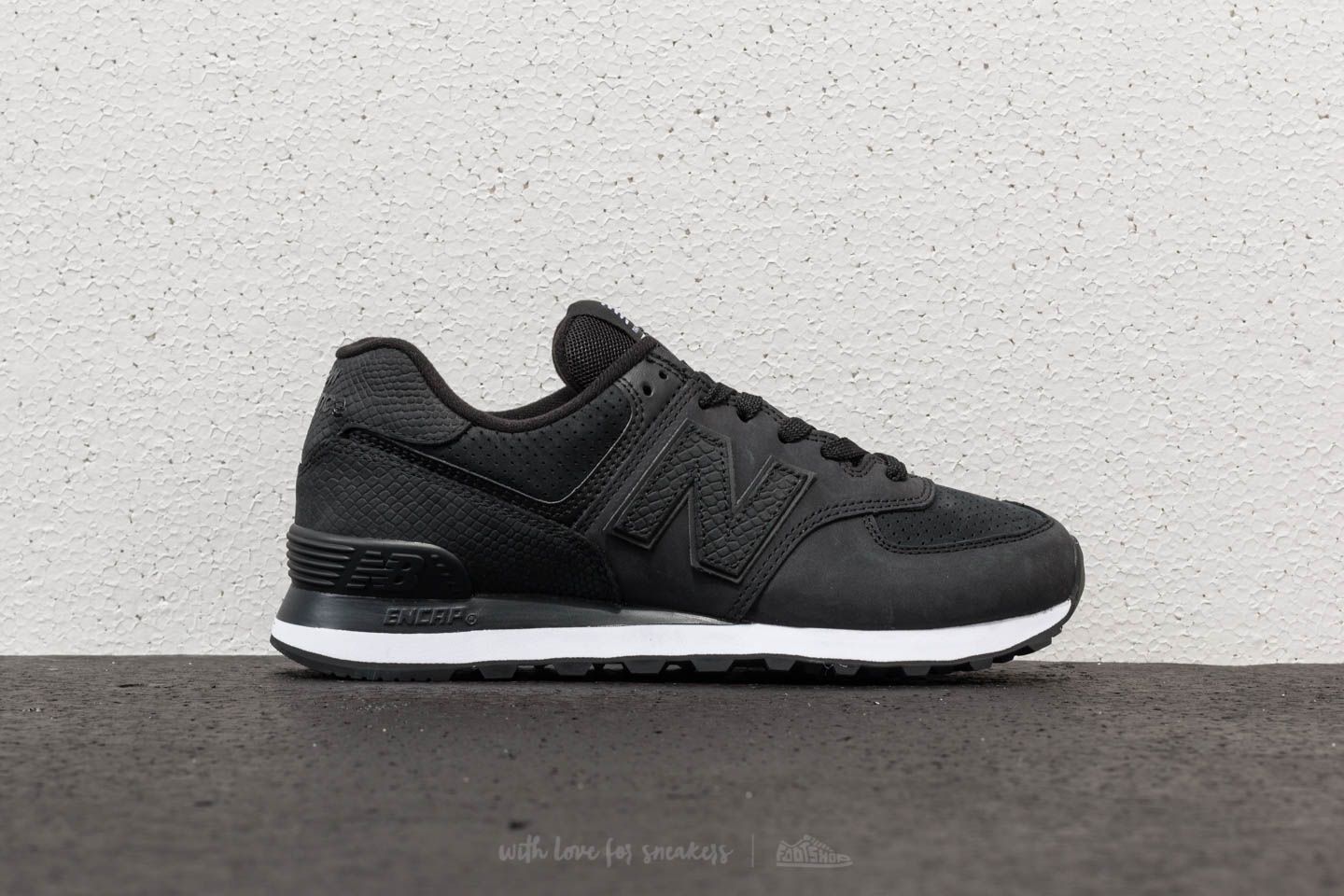 Női cipők New Balance 574 Black