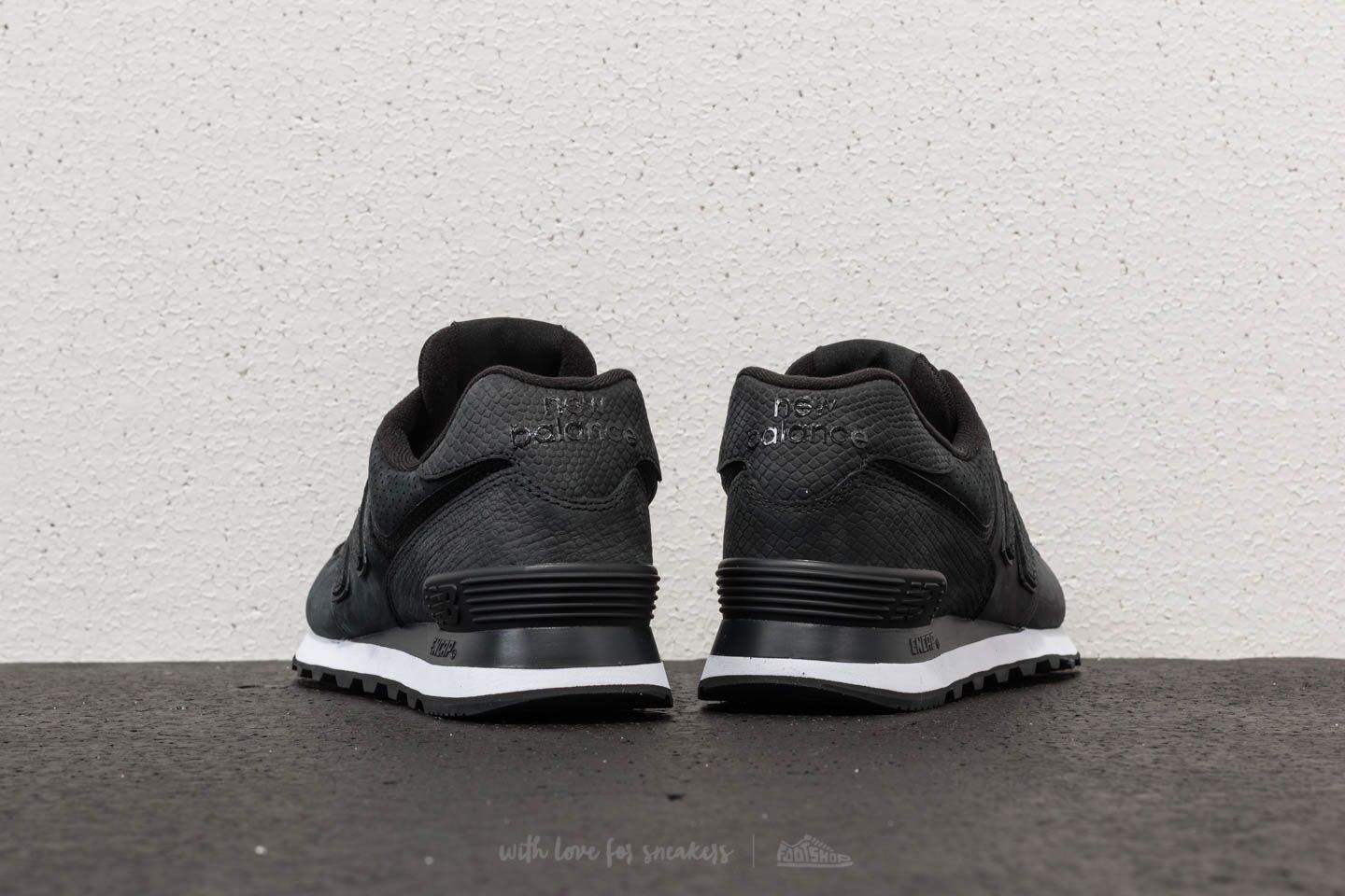 New balance pebbled street 574 sneakers sale