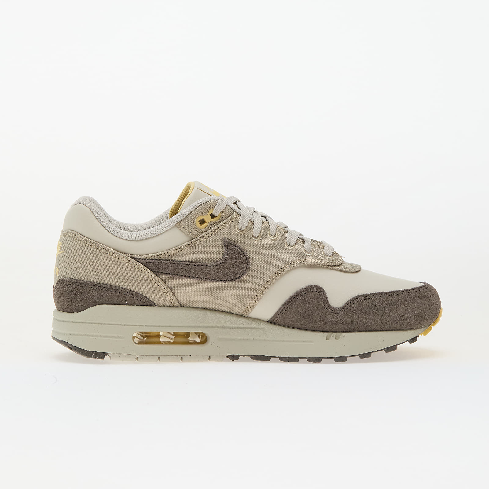 Skor för män Nike Air Max 1 Prem Light Bone/ Cave Stone-Chamois