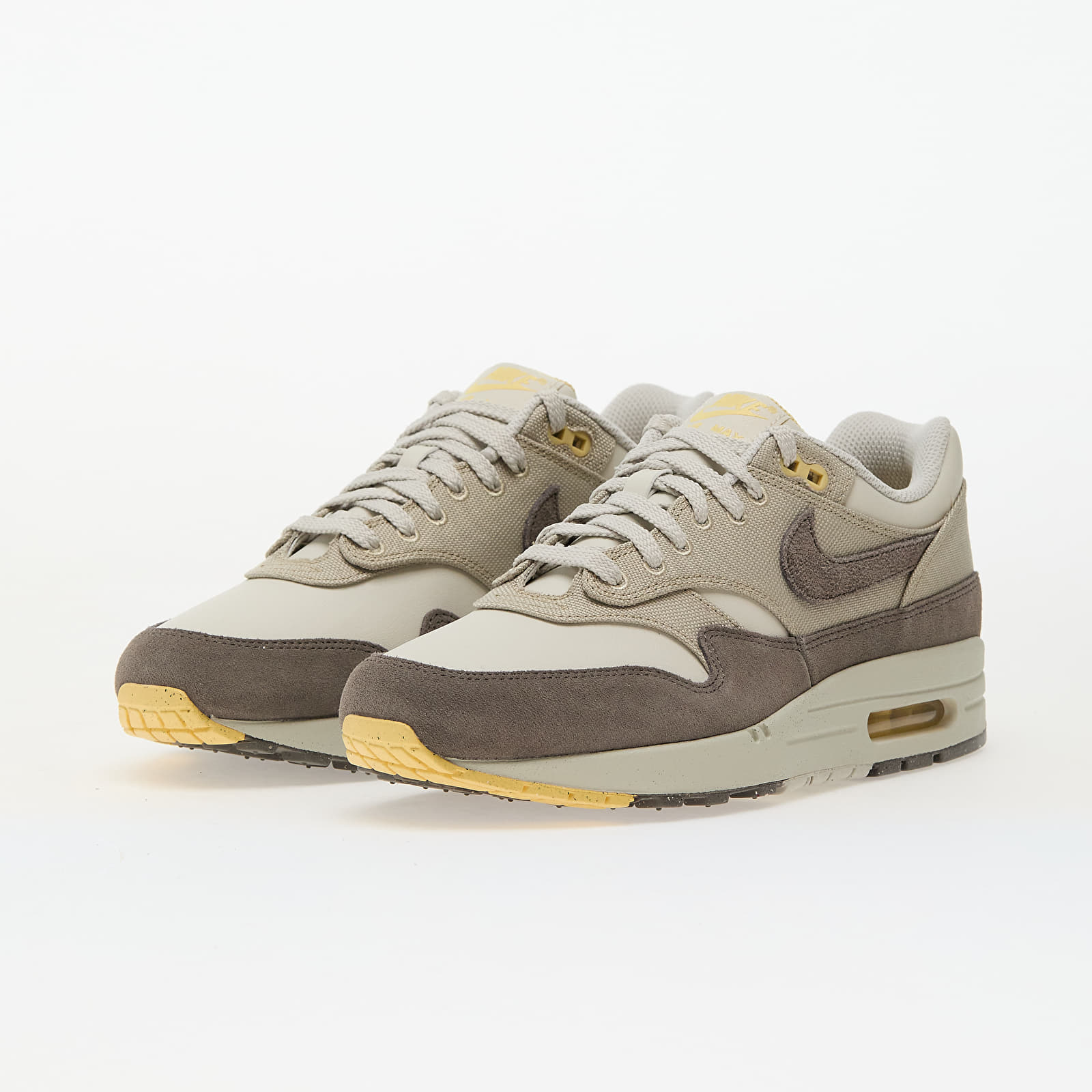 Skor för män Nike Air Max 1 Prem Light Bone/ Cave Stone-Chamois