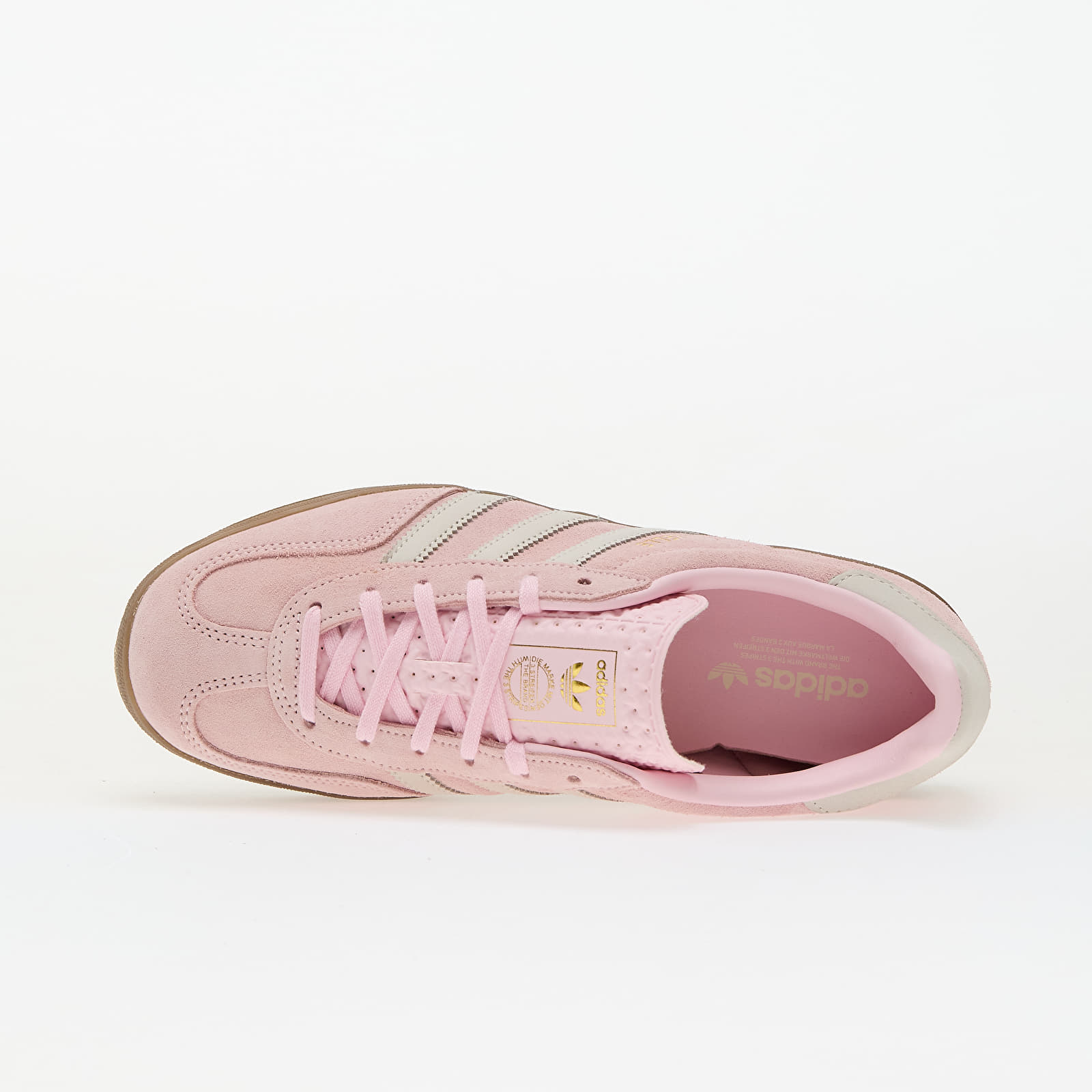 Naisten kengät adidas Gazelle Indoor W Clear Pink/ Off White/ Gum5