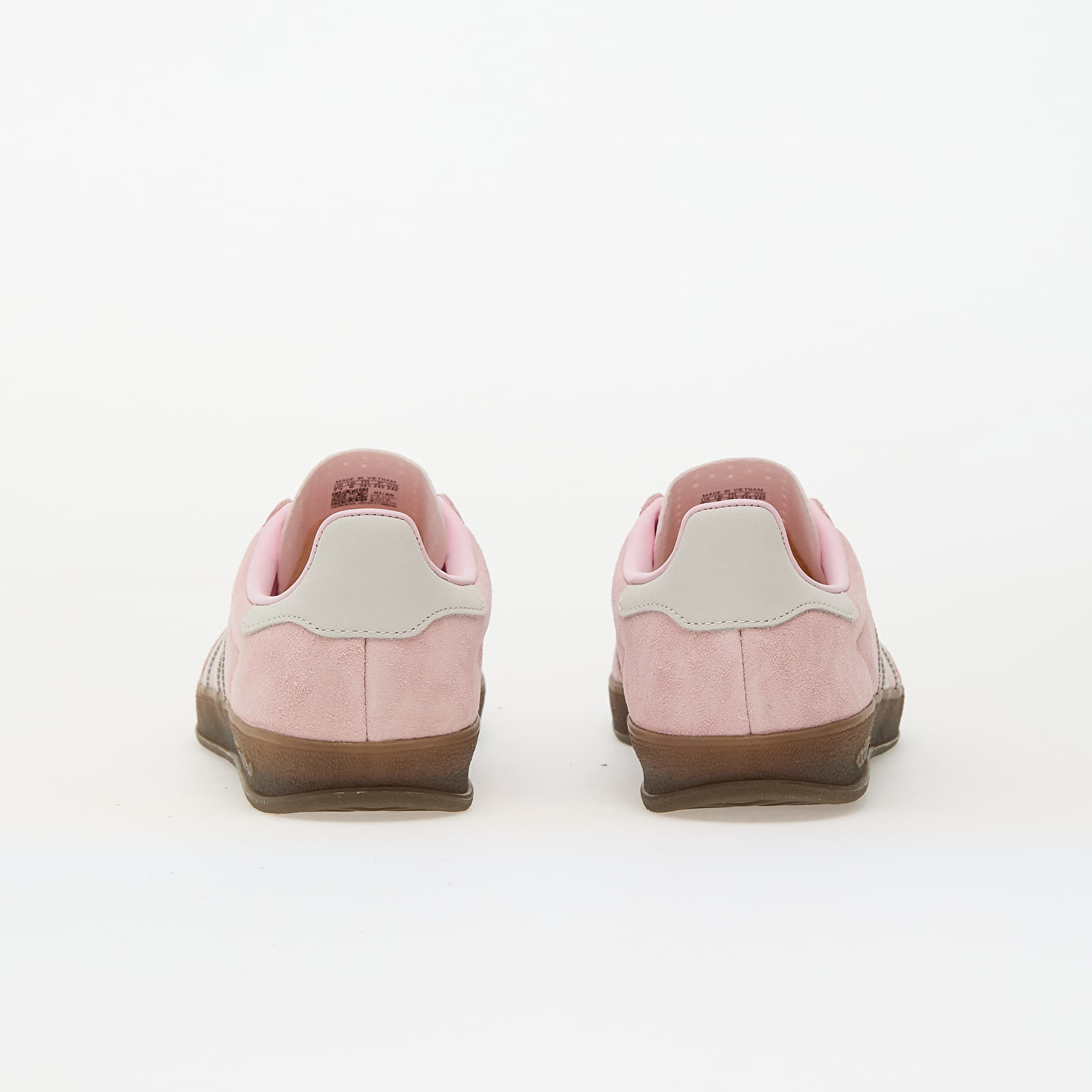 Naisten kengät adidas Gazelle Indoor W Clear Pink/ Off White/ Gum5