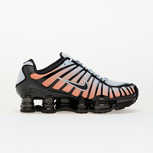 nike shox pink and black