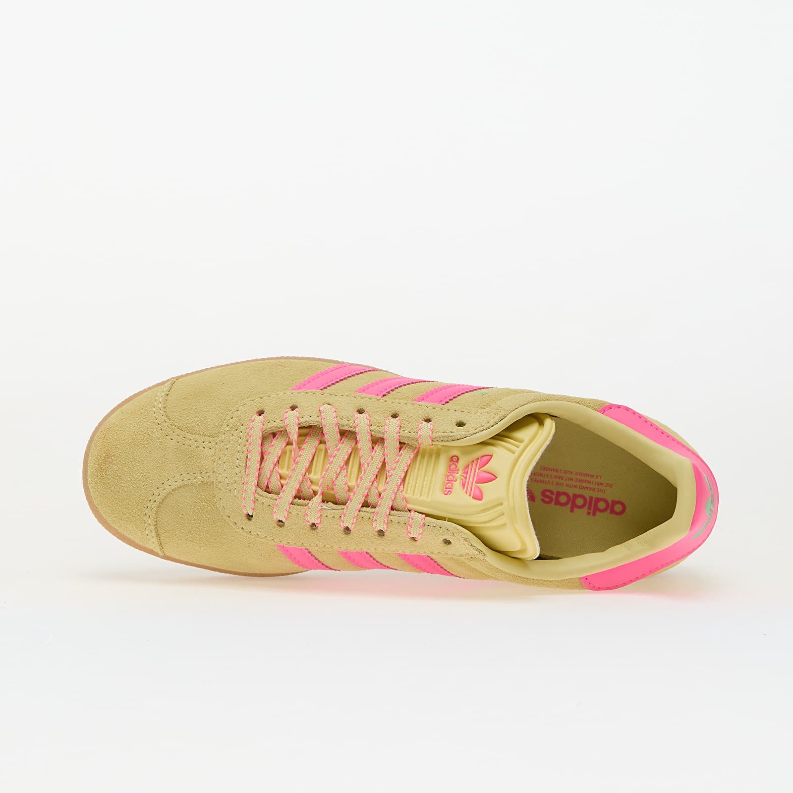 Sko til kvinder adidas Gazelle W Power Yellow/ Lucid Pink/ Gum