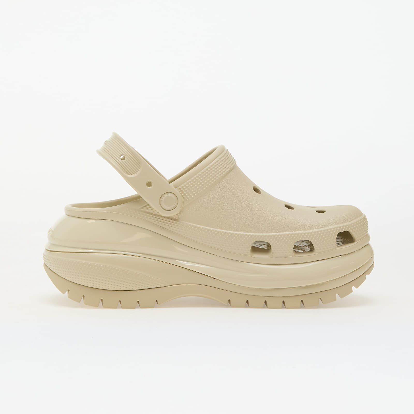 Buty męskie Crocs Classic Mega Crush Clog Bone