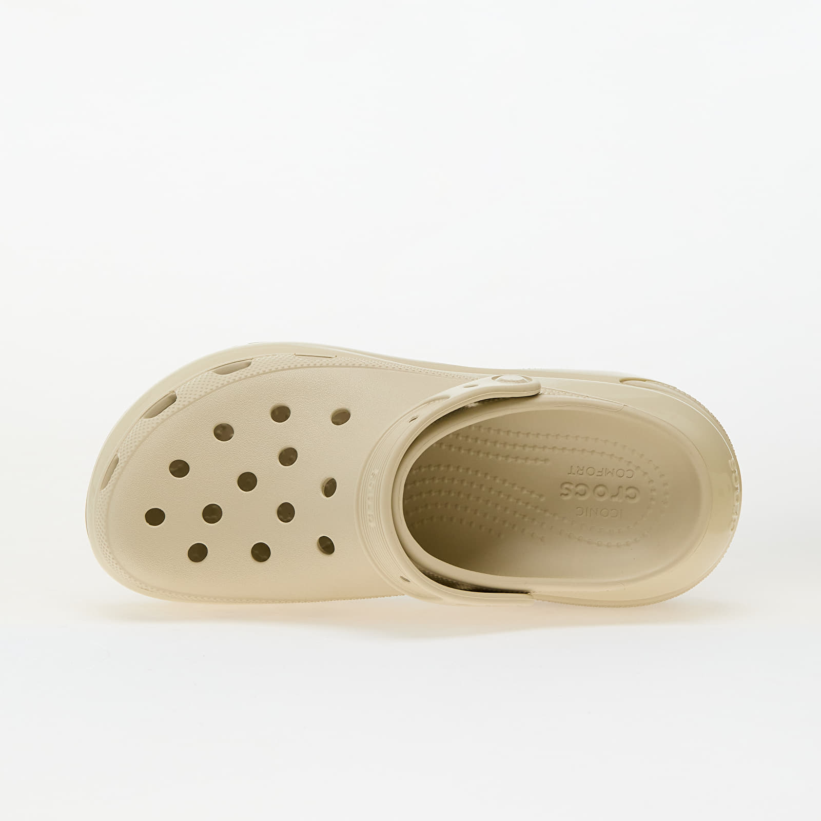 Buty męskie Crocs Classic Mega Crush Clog Bone