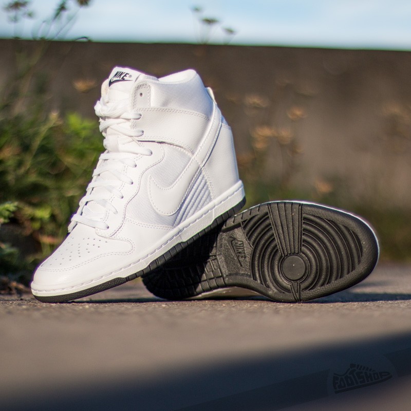 scarpe nike nike dunk sky uomo bianche