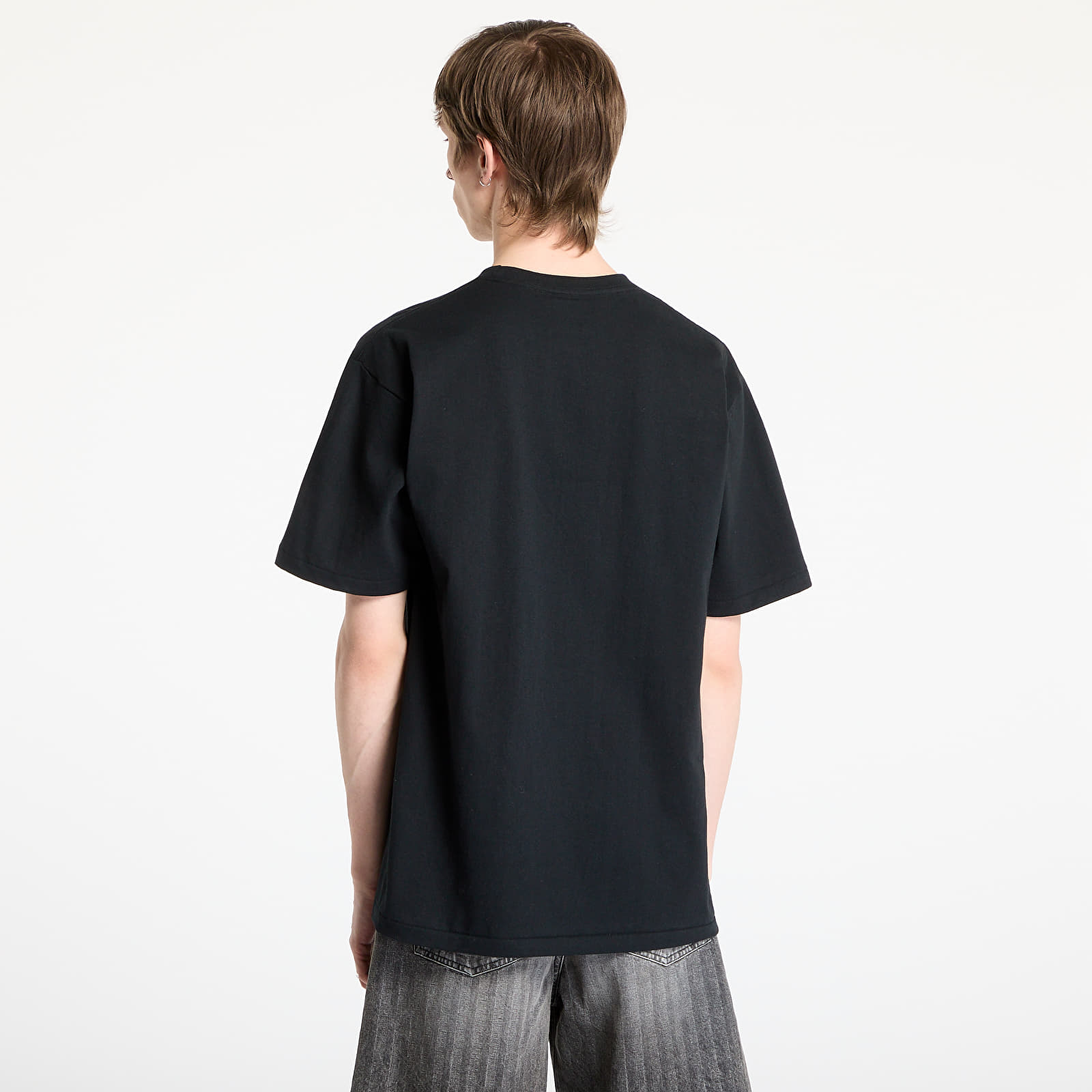 Trička A BATHING APE Mad General College Tee UNISEX Black
