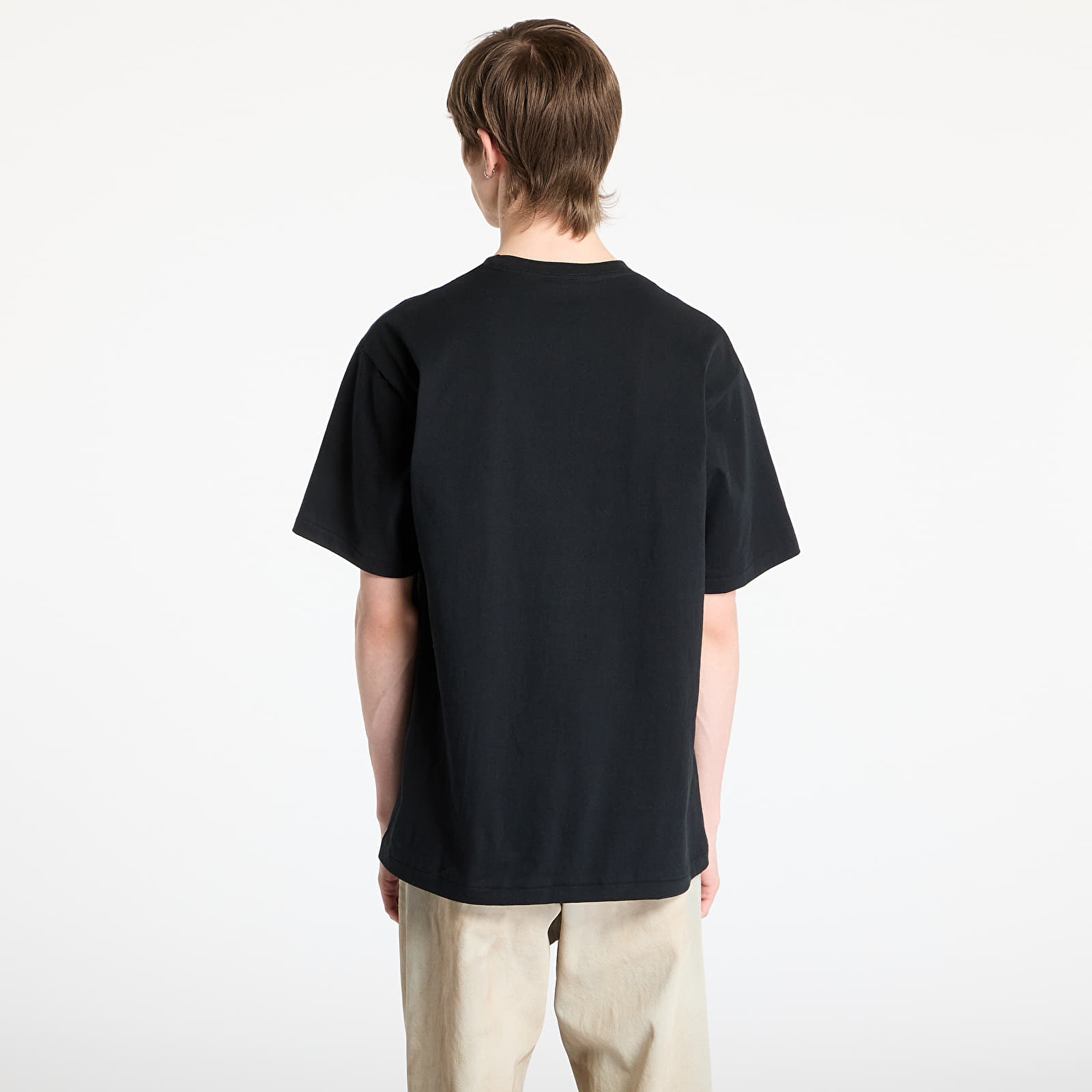 Koszulki A BATHING APE Stencil Circle Ape Face Tee UNISEX Black