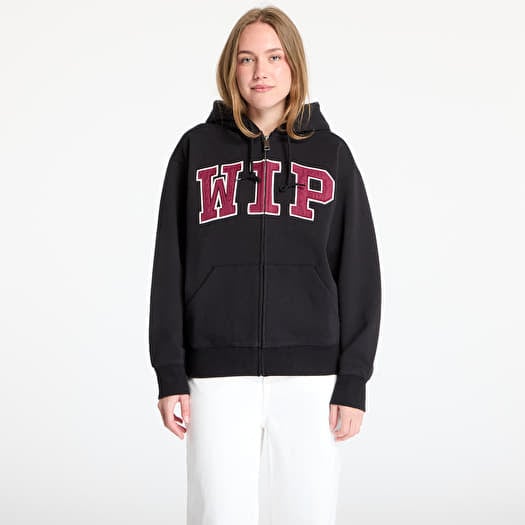 Carhartt WIP Hooded WIP Sweatshirt UNISEX Black Stone Washed